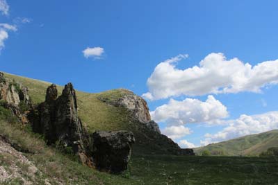 Усть-Пустынка. Большая и Малая монастырская гора. (© sraduga2007 || fotki.yandex.ru)